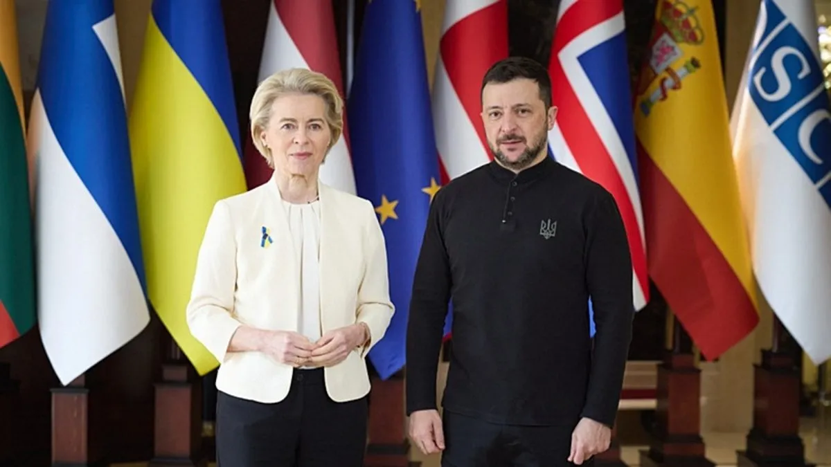 AB Komisyonu Başkanı Ursula von der Leyen duyurdu: “Ukrayna 2030’dan önce üye olabilir…”
