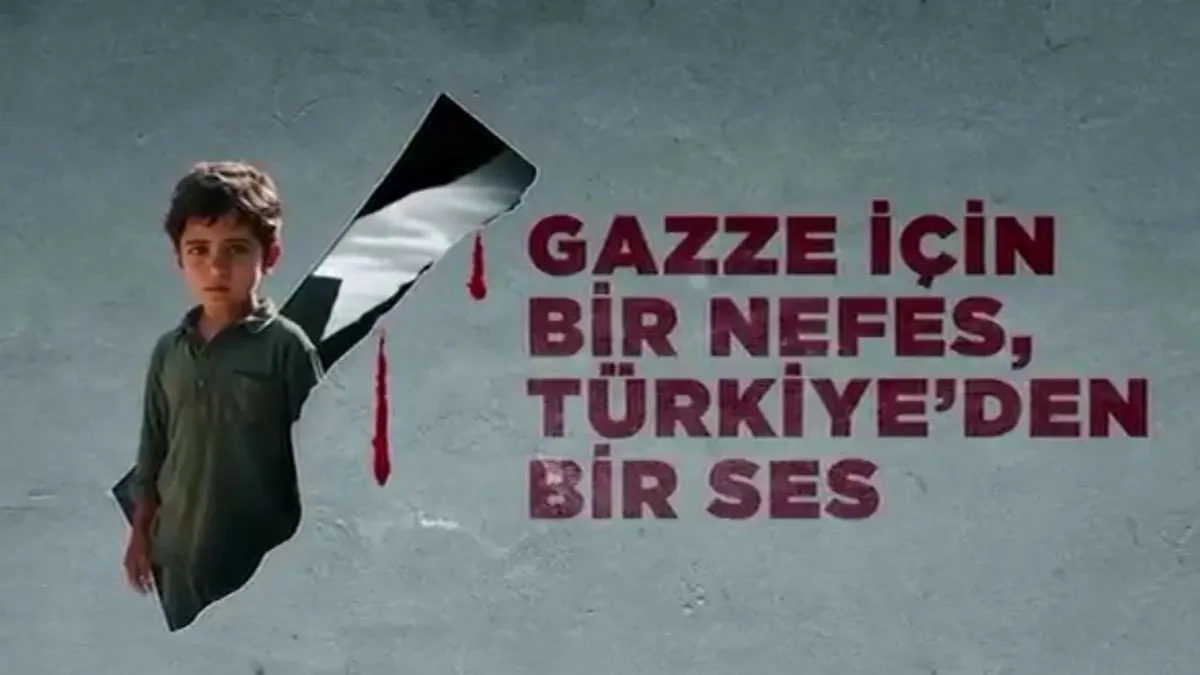 Türkiye’den Gazze’ye umut eli: Filistin’in acısı bizim acımızdır