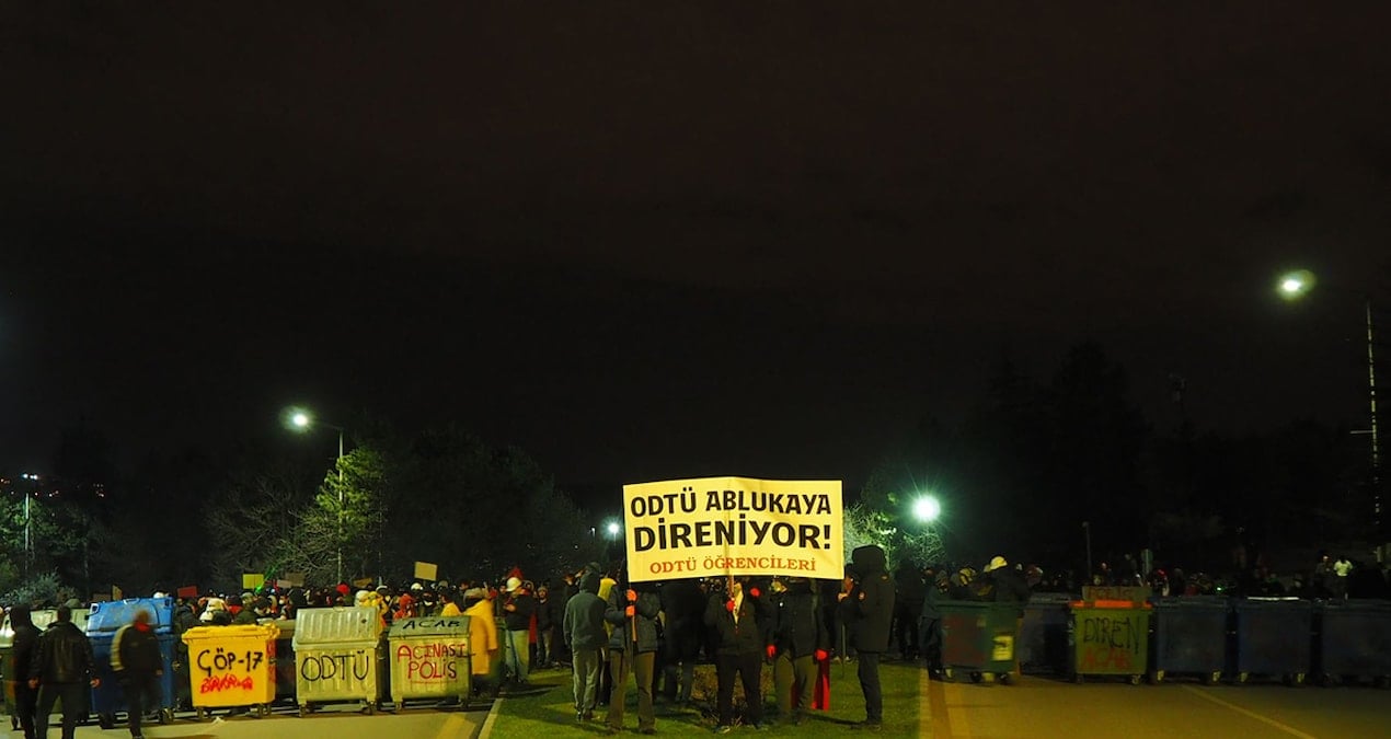 Anlaşma sağlandı denilmişti:  ODTÜ’de polis müdahalesi başladı